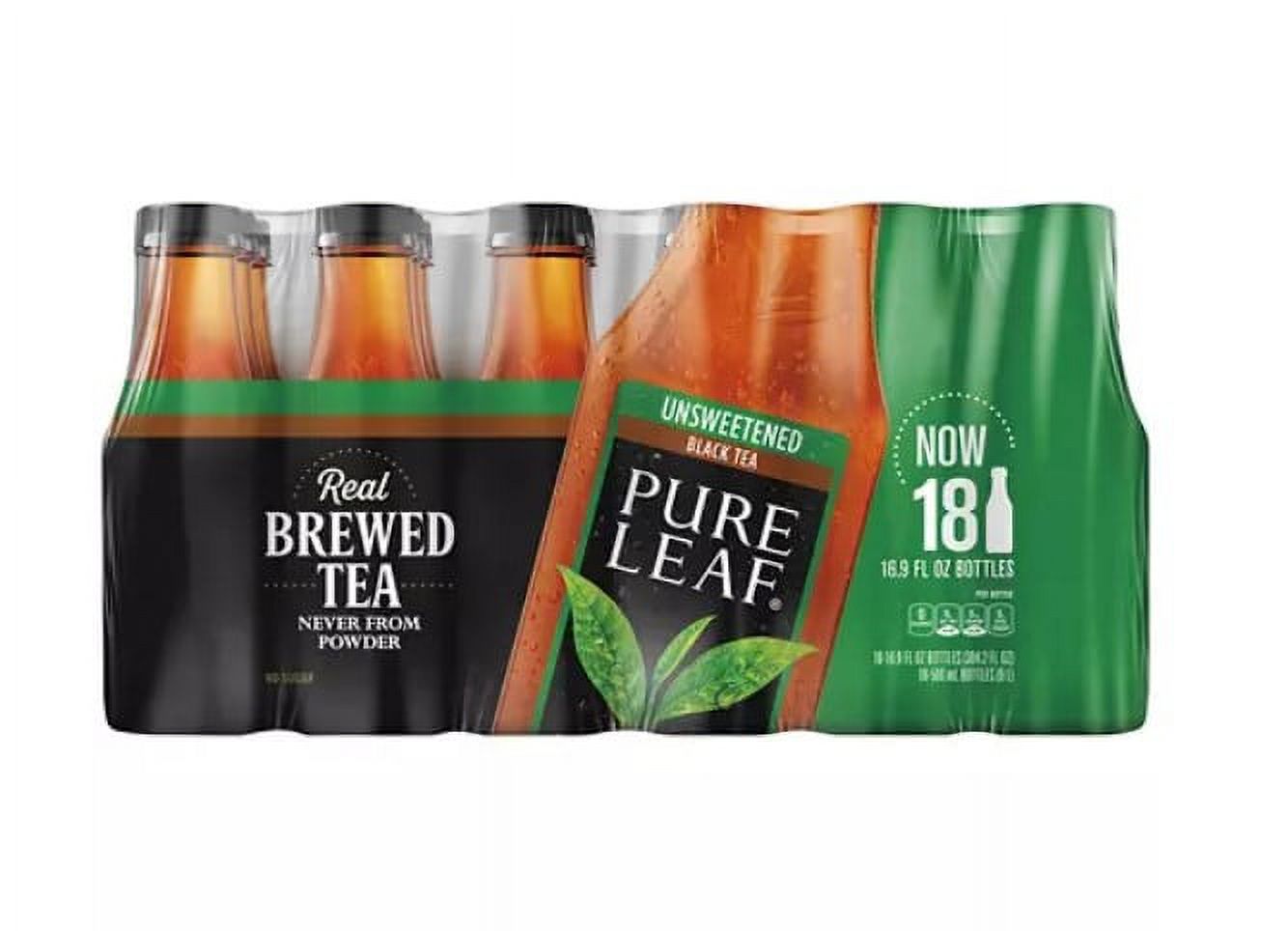 Lipton Pure Leaf Unsweetened Iced Black Tea 18Pack/16.9 oz (22002027