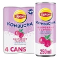 thumbnail image 1 of Lipton Raspberry Kombucha 4 x 250ml, British Import (Pack of 2), 1 of 3