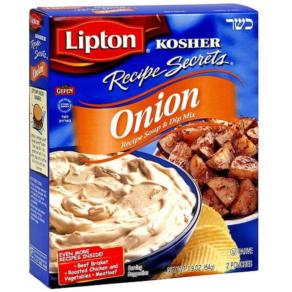 Lipton Recipe Secrets Onion Recipe Soup & Dip Mix, 1.9 oz (Pack of 12