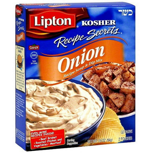 Lipton Recipe Secrets Onion Recipe Soup & Dip Mix, 1.9 oz (Pack of 12