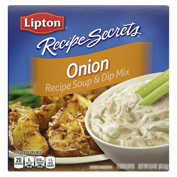 Pack of 12, Lipton - Kosher Onion Recipe Secrets Soup & Dip Mix, 1.9 oz