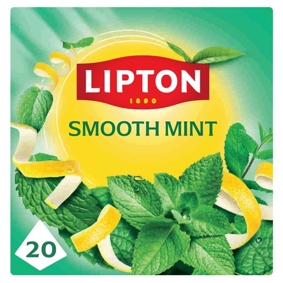 Lipton Smooth Mint 20 Tea Bags 34g, Imported from Britain