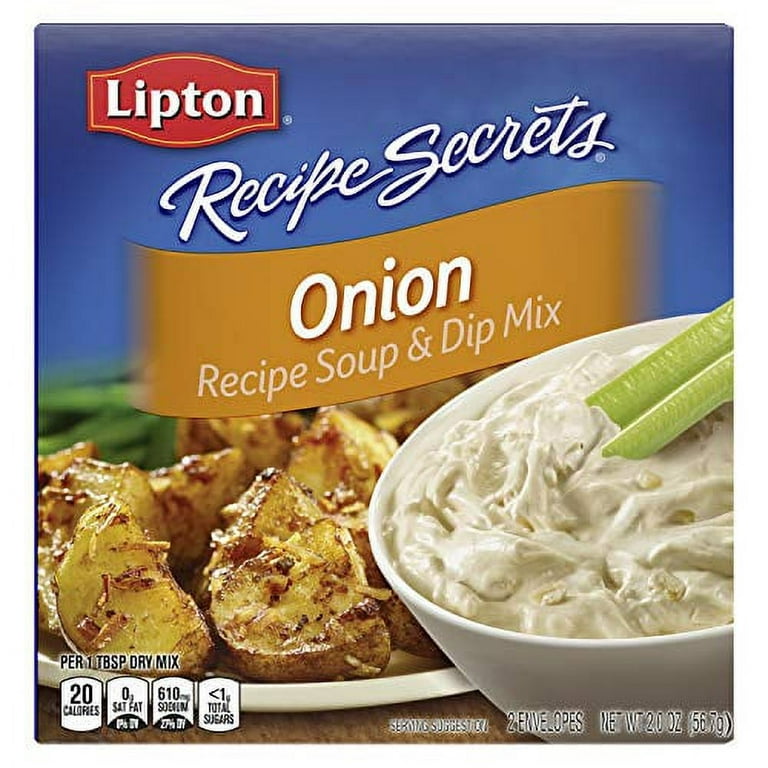 Lipton Soup Recipe Secrets Soup and Dip Mix For a Delicious Meal Onion  Great With Your Favorite Recipes, 2 Oz