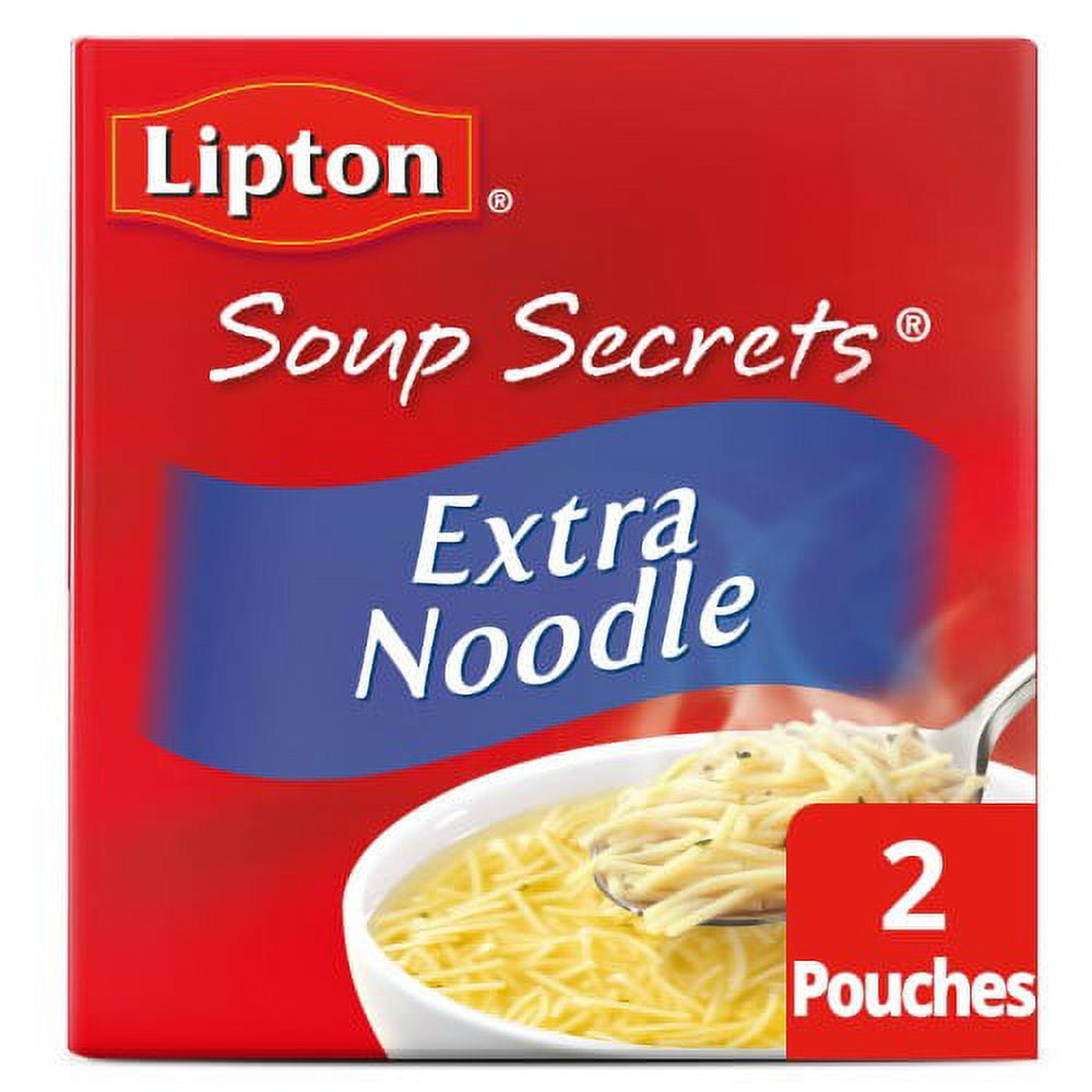 Lipton Soup Secrets Chicken Noodle Soup Mix, 4.2 oz, 2 Pack Pouch