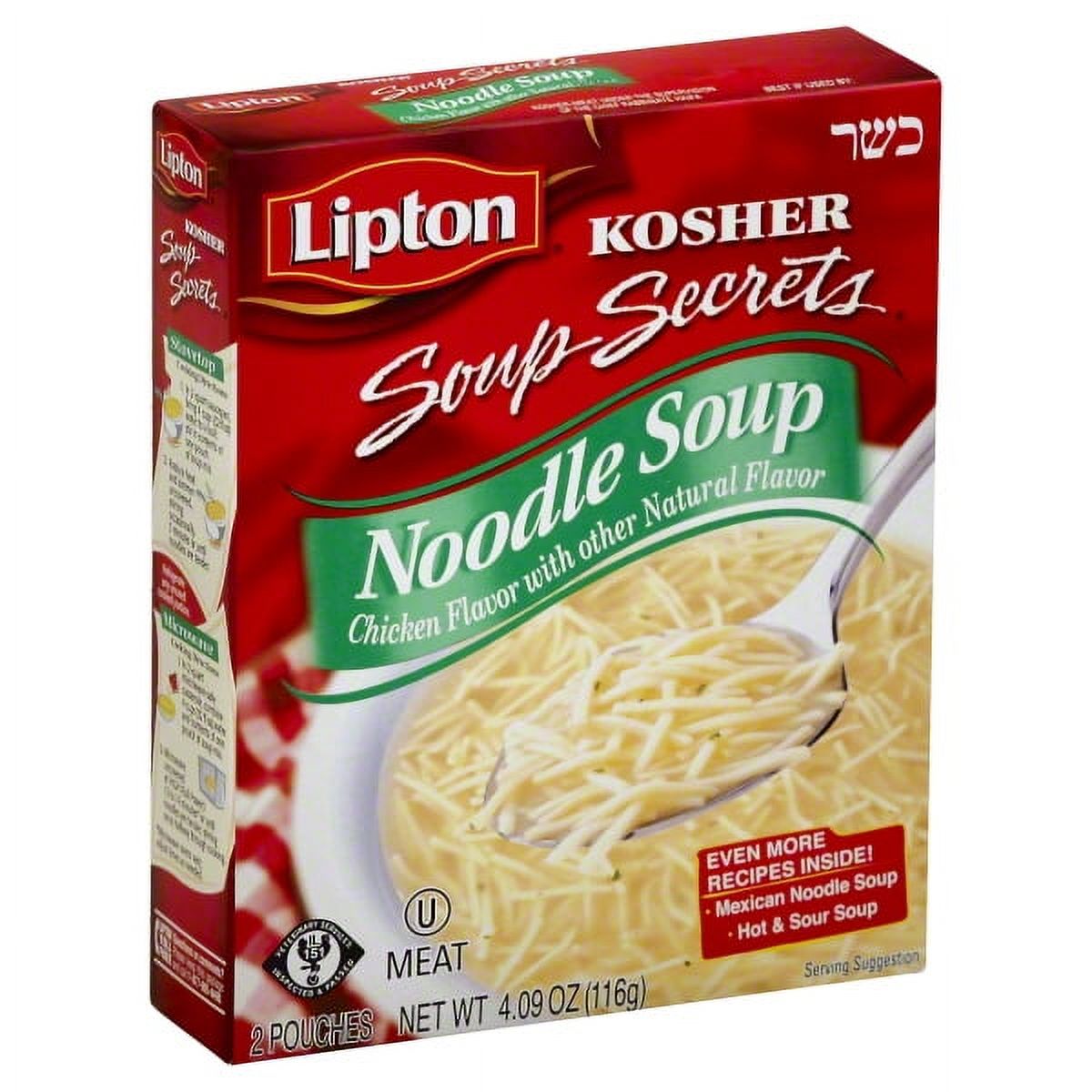 Lipton Soup Secrets Noodle Soup With Chicken, 4.09 oz - image 1 of 5