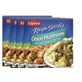 thumbnail image 1 of Lipton Soup and Dip Mix For a Delicious Meal Onion Mushroom Great With Your Favorite Recipes, Dip or Soup Mix 1.8 oz, Pack of 4, 1 of 9