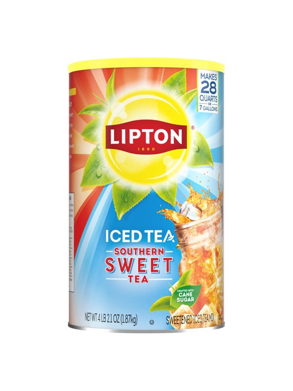 Southern Sweet Iced Tea Black Tea Powder, Caffeinated, 28 Quart Canister