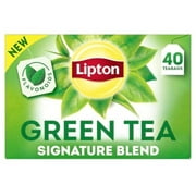Lipton Tea Bags, Green Tea, 40 Green Tea Bags per Box (1 Pack)