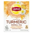 thumbnail image 1 of Lipton Terrific Turmeric Herbal Tea, Ginger Orange, Caffeine-Free, Tea Bags 15 Ct, 1 of 6
