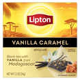 thumbnail image 1 of Lipton Vanilla Caramel Black Tea Pyramid Tea Bags, 1 of 6
