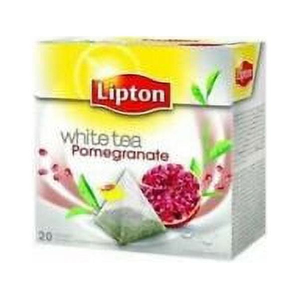 Lipton White Tea POMEGRANATE tea 1 box 20 tea bags