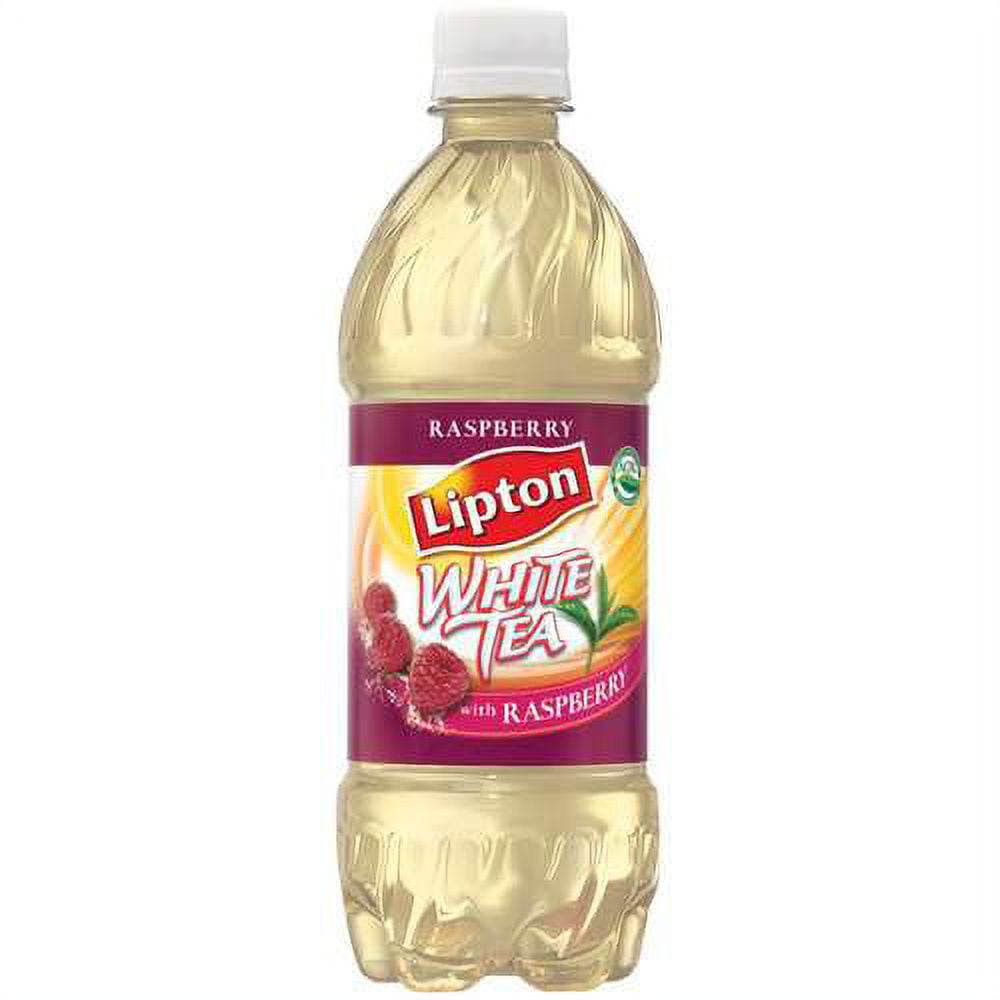 Lipton White Tea Raspberry Iced Tea, 20 fl oz Bottle