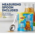 thumbnail image 1 of Lipton Zero Sugar Lemon Iced Tea Mix, Sugar-Free Powder Drink Mix with Caffeine, makes 10 Quarts, 15 ml Measuring Spoon Included, 1 of 8