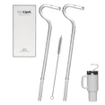 Lipzi Anti Wrinkle Straw Glass antiwrinkle drinking straws for