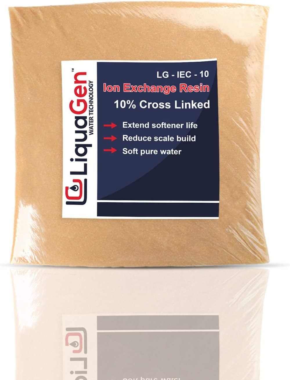 Loading Pure Water LiquaGen (1/2 CU FT) - Higher Grade Ion Exchange Resin Cation for Water ...