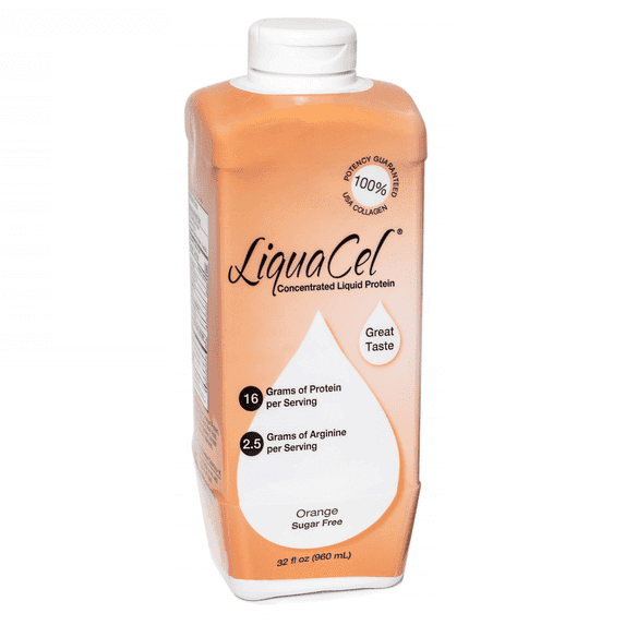 Liquacel Citrus Orange Concentrated Liquid Protein, 32 Fl. Oz.