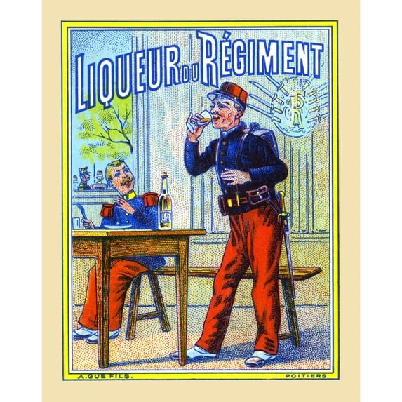 Liqueur du Regiment Poster Print by unknown (18 x 24)