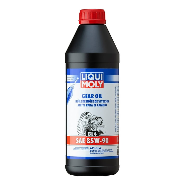 LIQUI MOLY Gear Oil (GL4) SAE 85W-90 | MPN 20016 - Walmart.com