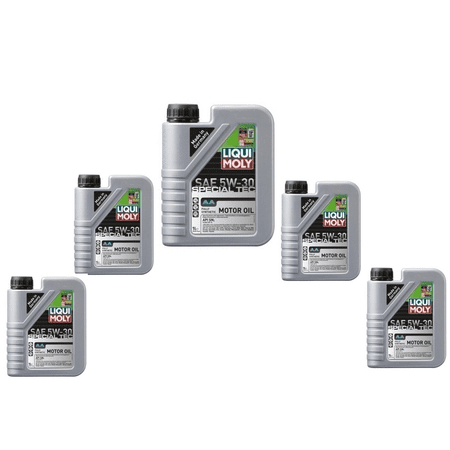 Liqui Moly 20136 MOTOR OIL Special Tec AA 5W-30 Pack of 5