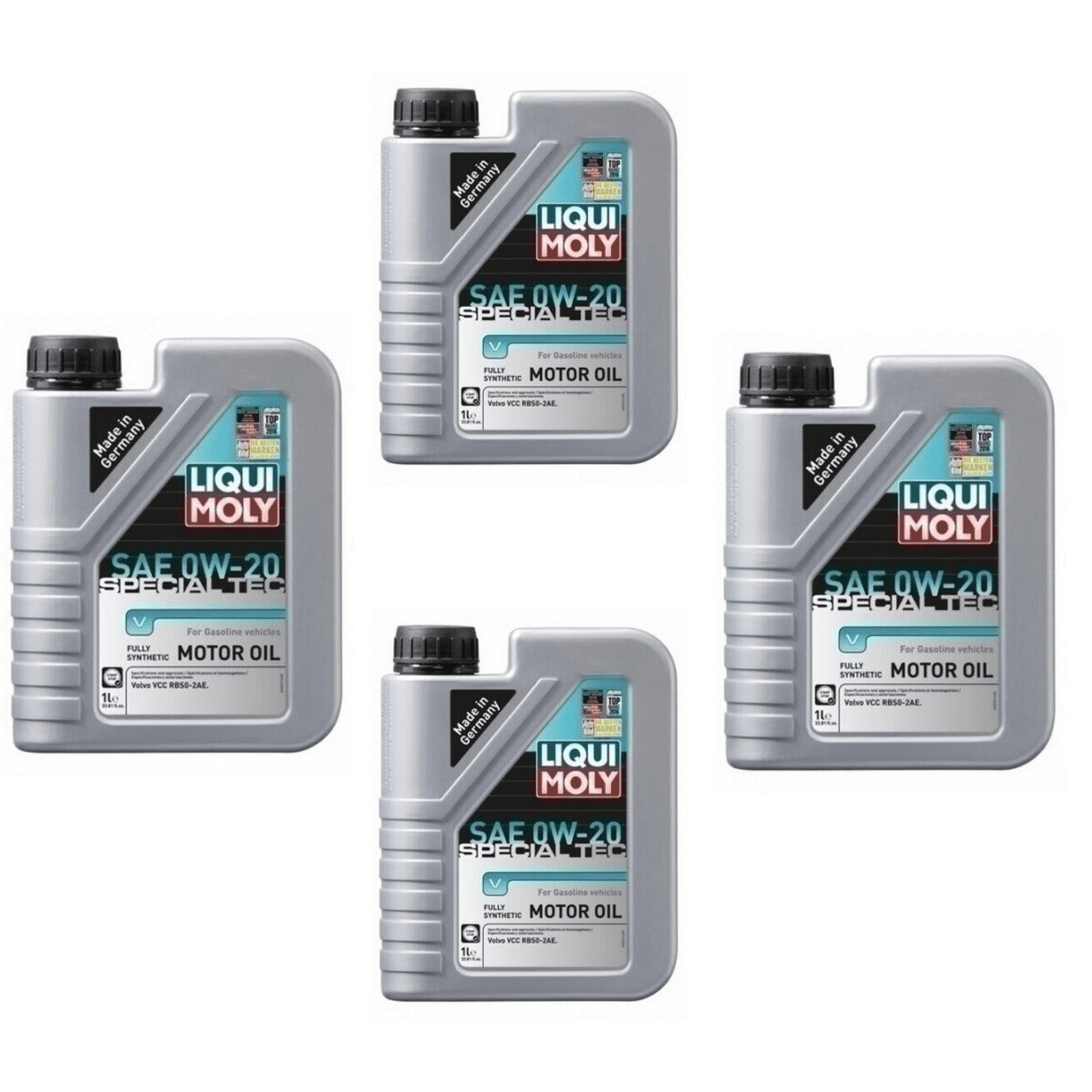 Liqui Moly 20198 MOTOR OIL Special Tec V 0W-20  Pack of 4