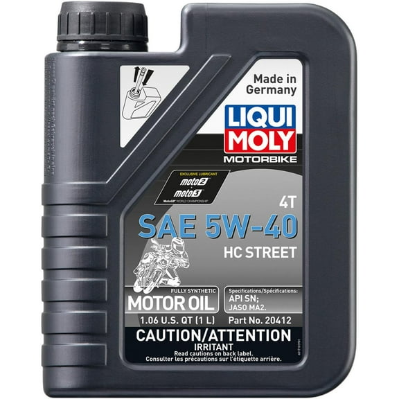 LIQUI MOLY Motorbike 4T SAE 5W-40 HC Street | 20412