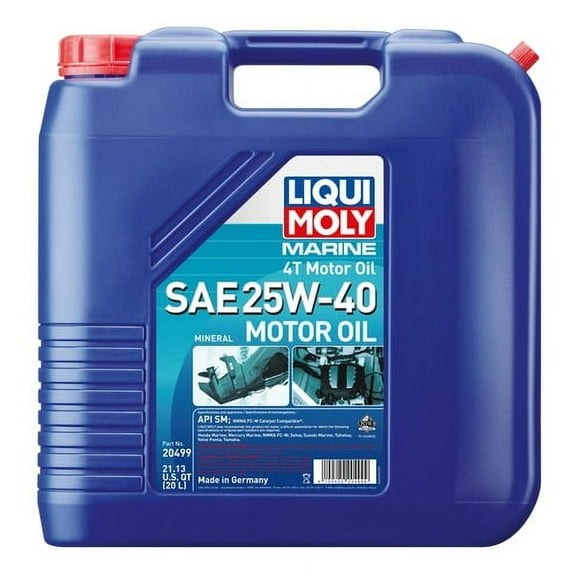 LIQUI MOLY Marine 4T Motor Oil SAE 25W-40 | LIQUI MOLY 20499