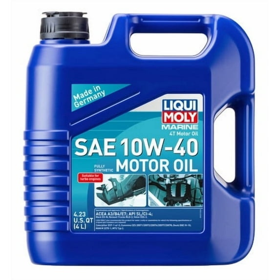 Liqui Moly 20508 4L 10W-40 Marine 4T Motor Oil