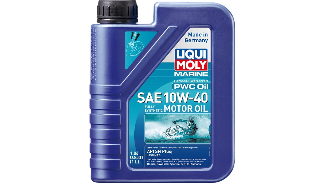 Liqui Moly 20528 4T Marine PWC Motor Oil - 10W-40 - 1L