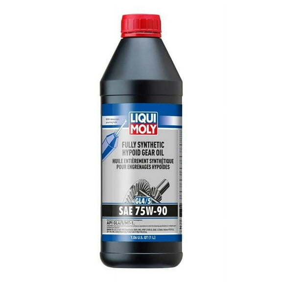 Liqui Moly 22090 Fully Synthetic Hypoid Gear Oil (Gl4/5) Sae 75 W 90