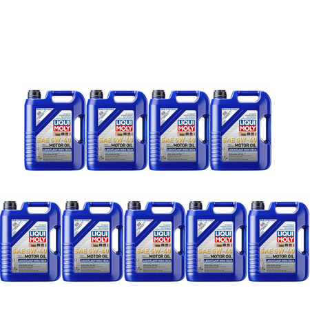 Liqui Moly 2332 Leichtlauf High Tech 5W-40 Engine Oil Pack of 9