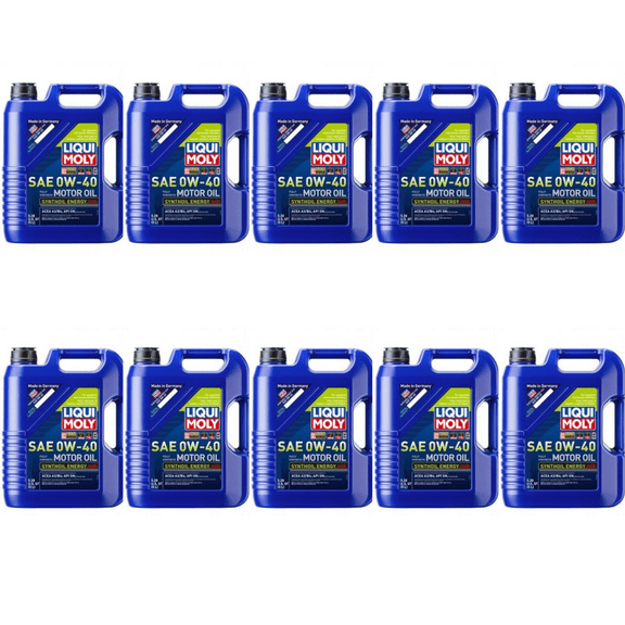 Liqui Moly For Fully Synthetic Motor Synthoil Energy A40 SAE 0W-40 2050 Pack of 10