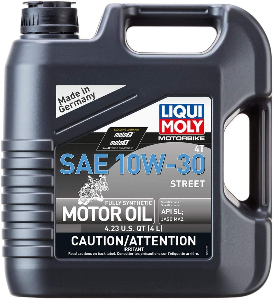 LIQUI MOLY, Synthetic Motor Oil, High Wear Resistance 10W-30, 4 L