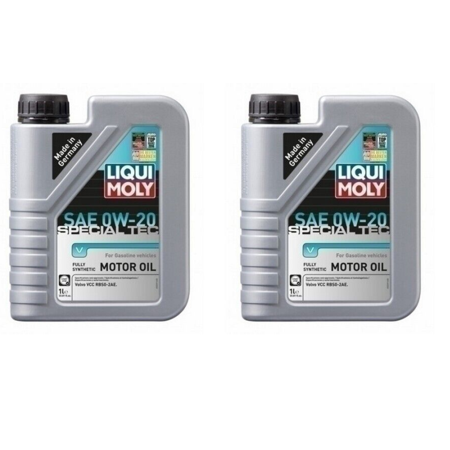 Liqui Moly MOTOR OIL Special Tec V 0W-20 1.000 Liter Pack of 2