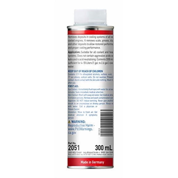 Liqui Moly Radiator Cleaner | 300 ml | Cooler additive | SKU: 2051