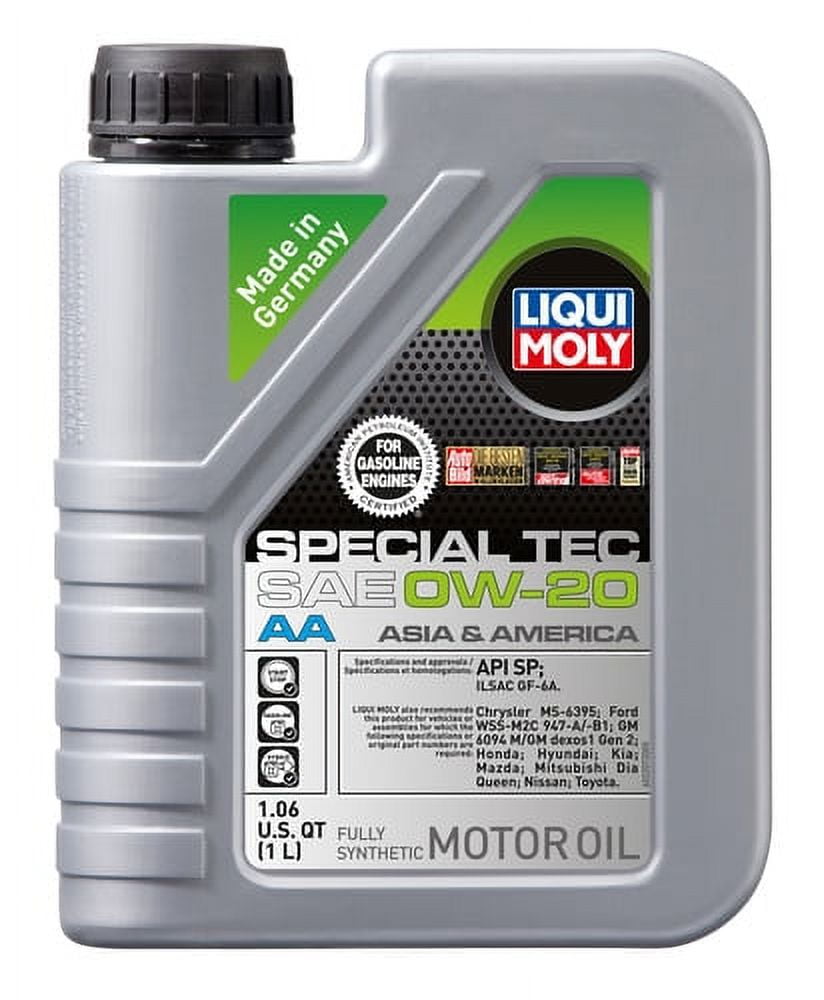 Liqui Moly Special Tec High-quality Construction Motor Oil 0W-20, 1 L
