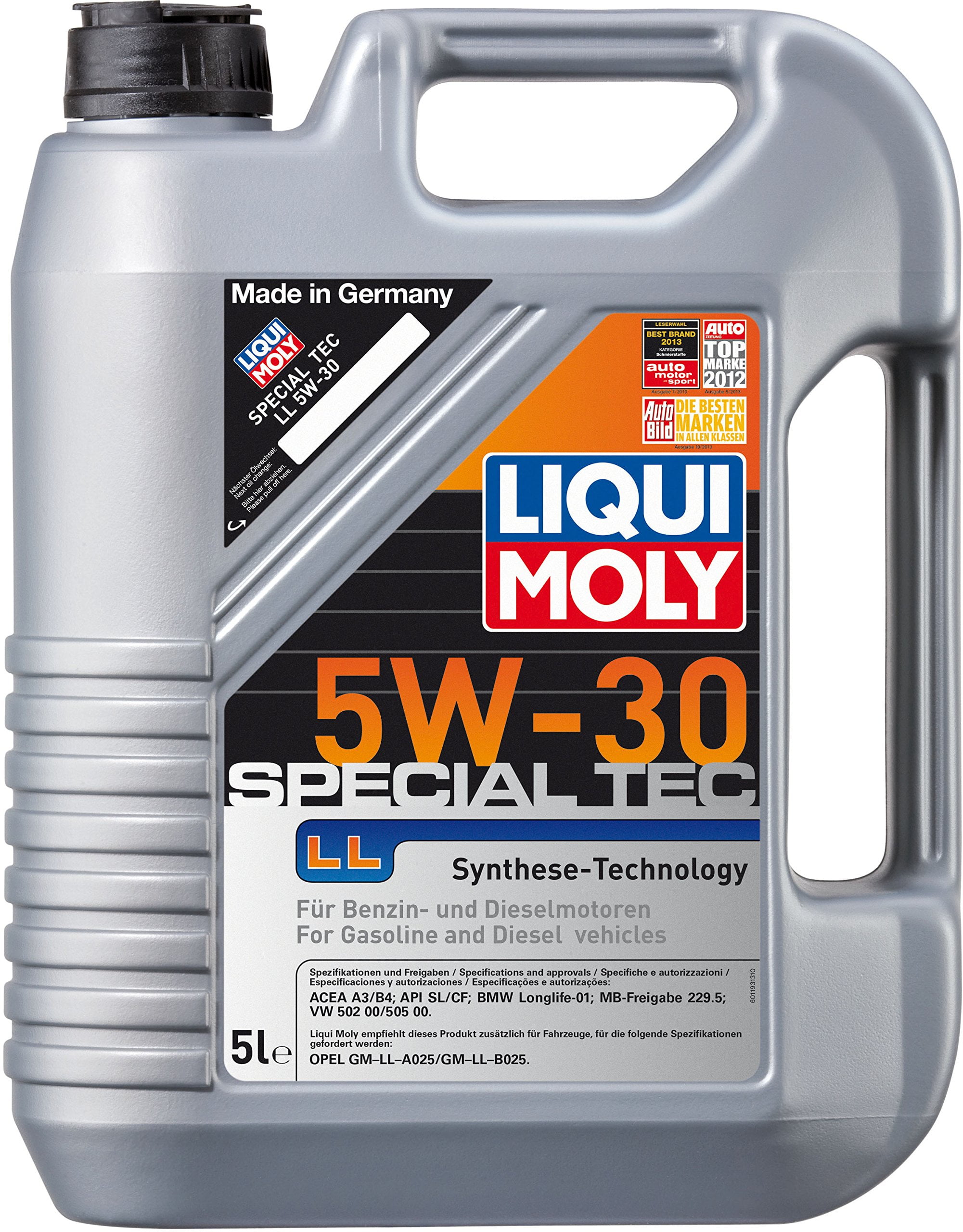 Liqui Moly Special Tec LL 5W-30 Engine Motor Oil with Additives