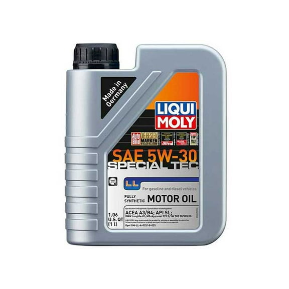 Liqui Moly Special Tec LL Fast Cold-Start, Low Oil Consumption Motor Oil 5W-30, 1 Liter