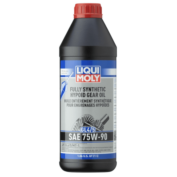 Liqui Moly Synthetic 75W-90 Hypoid Gear Oil, Replaces LIQM22090