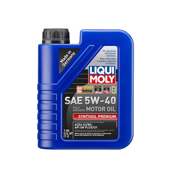 Liqui Moly Synthoil Premium Motor Oil 5W-40, 1 L