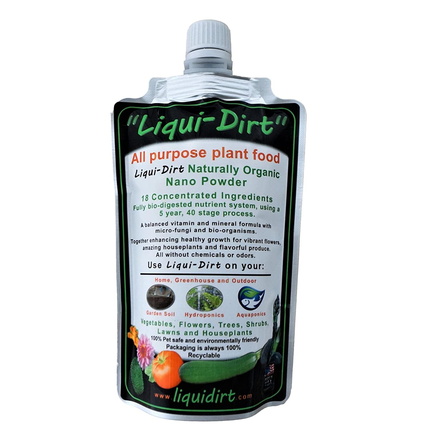 LiquiDirt All Purpose Plant Food Fertilizer, 50 gal