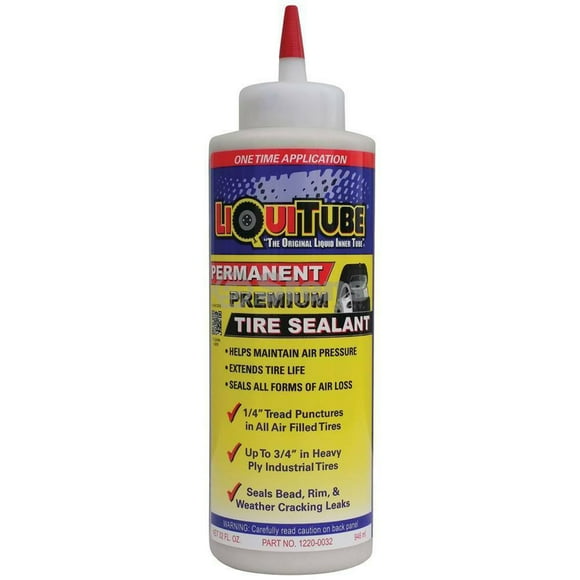 LiquiTube 1220-0032 Permanent Tire Sealant, 32 oz