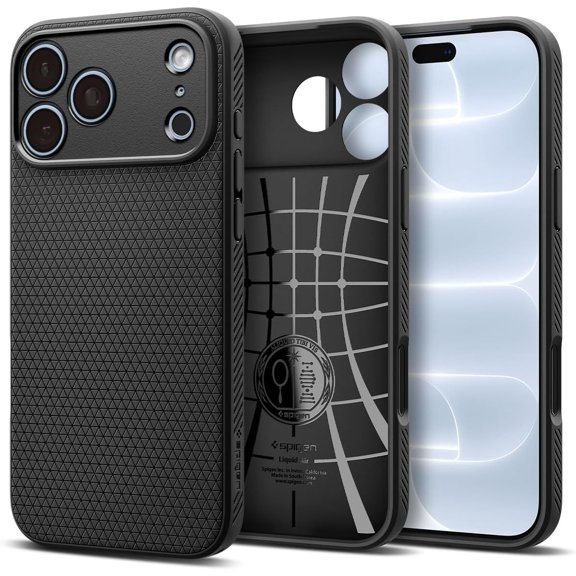 Liquid Air for iPhone 17 Pro / 18 Pro Case, Matte Black