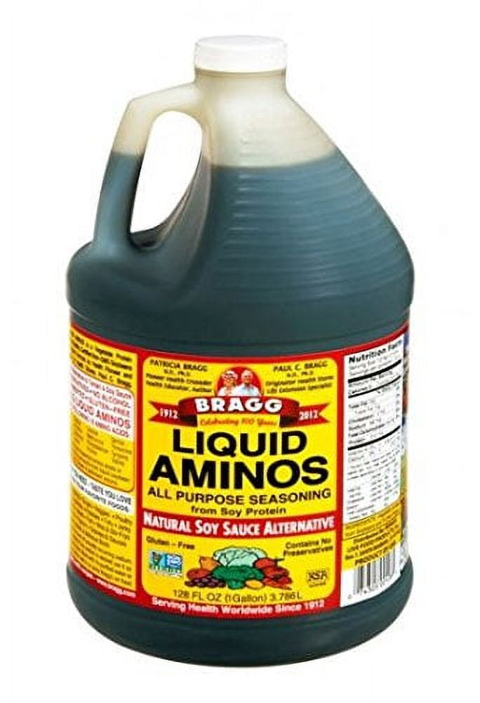 Liquid Aminos All Purpose Seasoning Soy Sauce Alternative Gluten