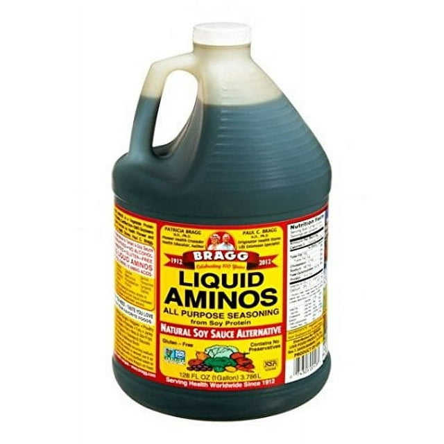 Liquid Aminos All Purpose Seasoning Soy Sauce Alternative Gluten