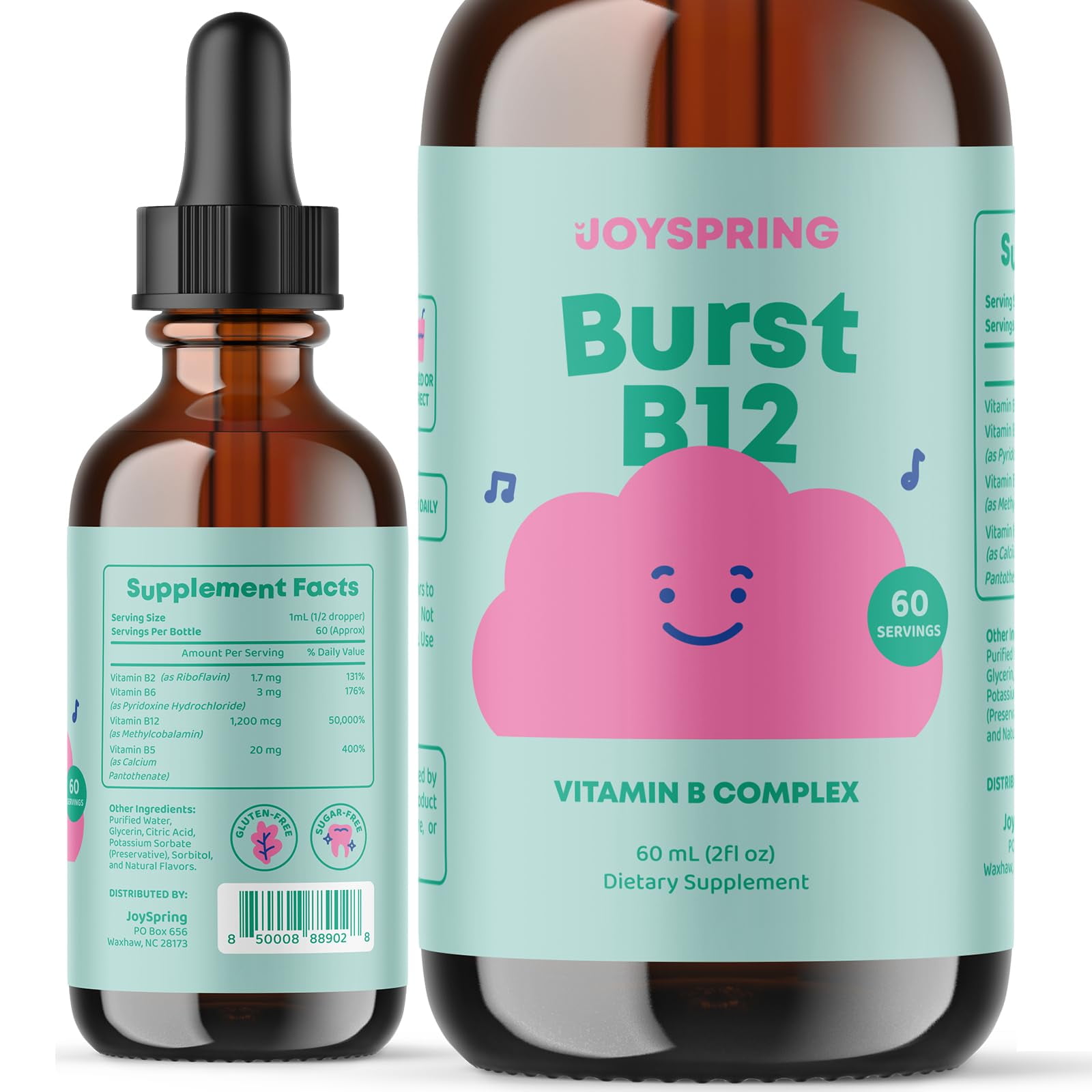 Liquid B Complex for Kids Kids B Complex B2, B6, B12 & B5 Vitamin B