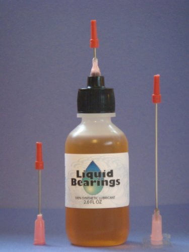 Liquid Bearings Large 2 oz. bottle of 100syntic oil with long 3