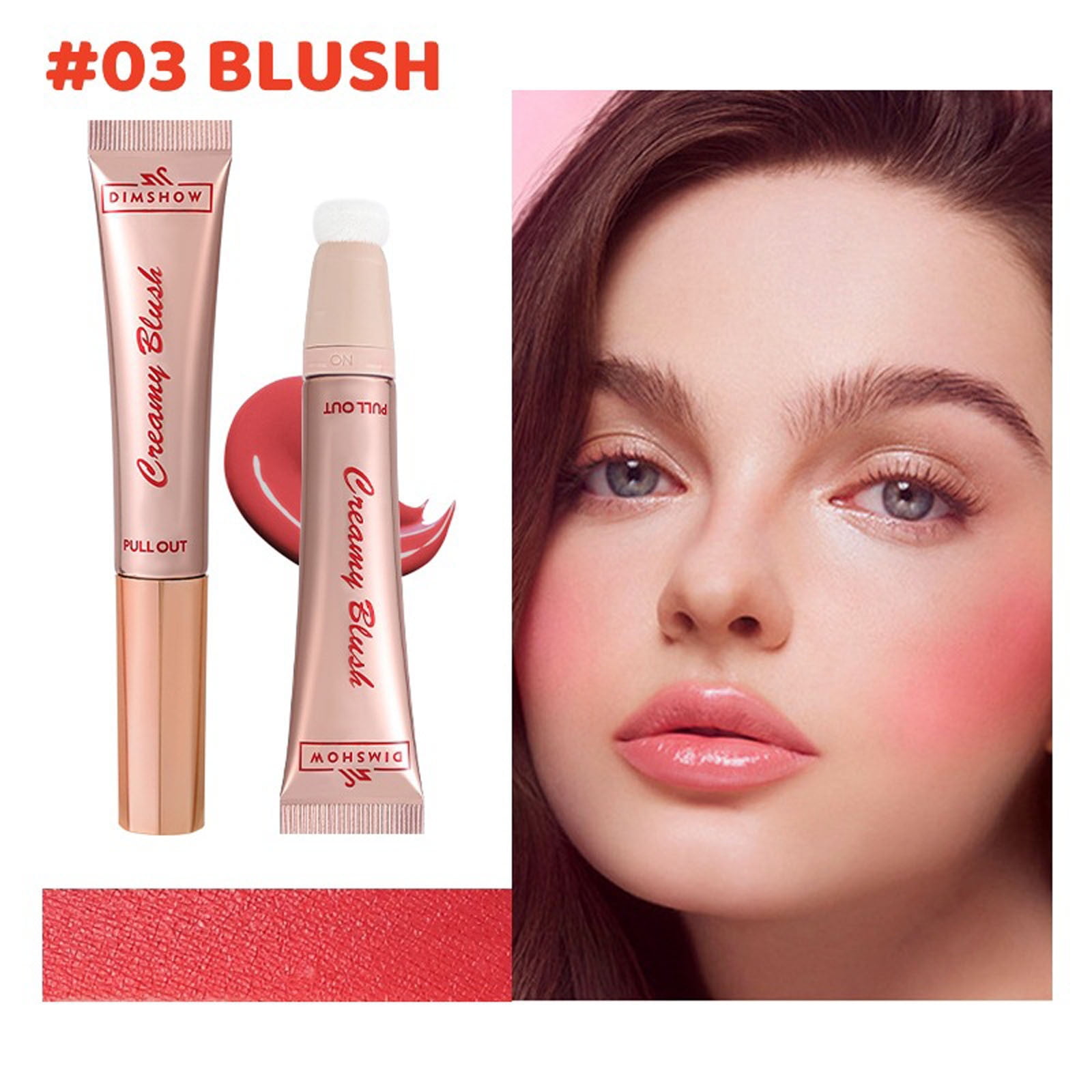 Liquid Blush,Blush Beauty Wand, Liquid Blush Wand For Radiant, Flushed
