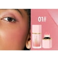 thumbnail image 1 of Liquid Blush, Facial Rouge, Liquid Makeup Stick with Soft Pad Applicator, Lightweight Moisturizing formula for Natural Blending and Long-Lasting Matte Finish, 1 of 5