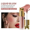 thumbnail image 1 of Liquid Blush Stick for Cheeks, Long-lasting Liquid Blush For High-pigment Color, Natural Matte Liquid Blushes, Leaving a Matte Dewy Makeup Look, Moisturizing & Lightweight Blendable Makeup (#01), 1 of 9