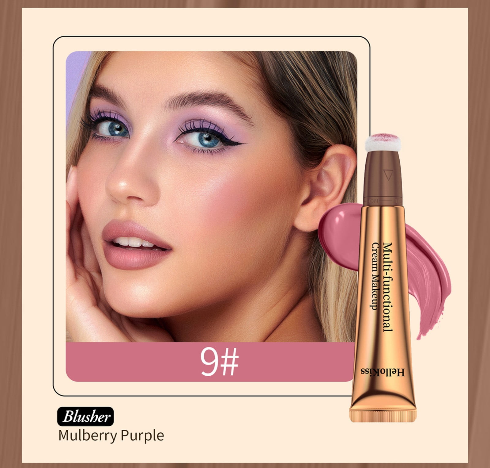 Liquid Blush Stick, Multifunctional Contouring Highlighting Blush Stick ...